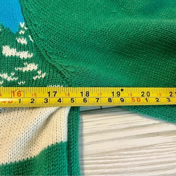 33DEGREES Ugly Christmas Festive Holiday Crewneck‎ Knit Sweater Santa Size Large - Picture 12 of 12